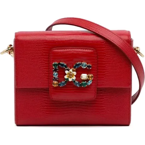 Pre-owned > Pre-owned Bags > Pre-owned Cross Body Bags - - Dolce & Gabbana Pre-owned - Modalova