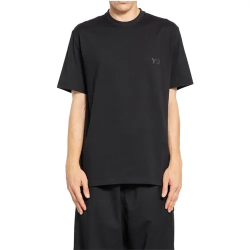 Y-3 - Tops > T-Shirts - Black - Y-3 - Modalova