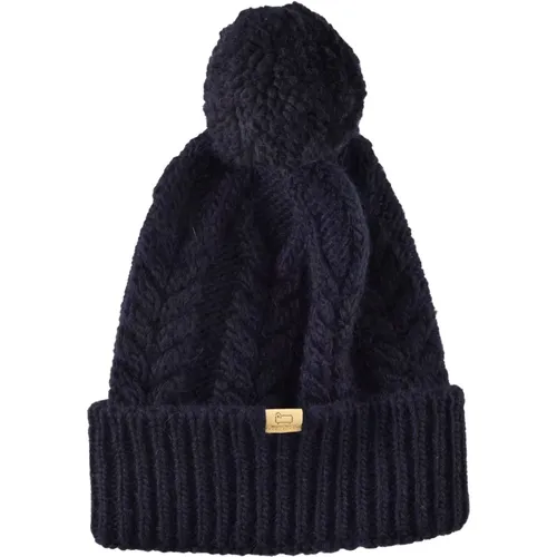 Accessories > Hats > Beanies - - Woolrich - Modalova