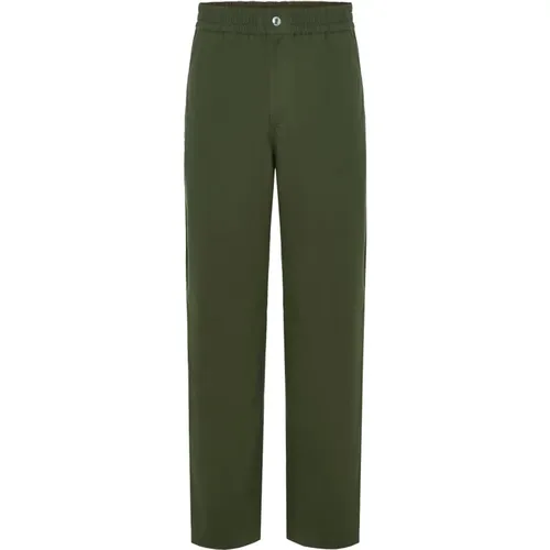 Trousers > Straight Trousers - - Maison Kitsuné - Modalova