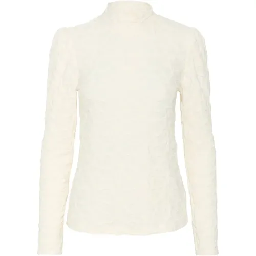 Tops > Long Sleeve Tops - - Cream - Modalova