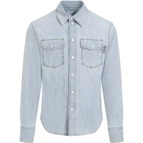 Shirts > Denim Shirts - - Bottega Veneta - Modalova