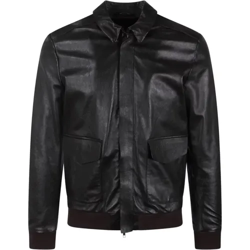 Jackets > Leather Jackets - - Brian Dales - Modalova
