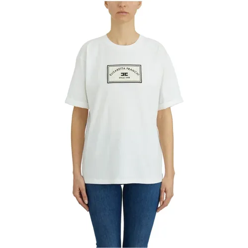 Tops > T-Shirts - - Elisabetta Franchi - Modalova