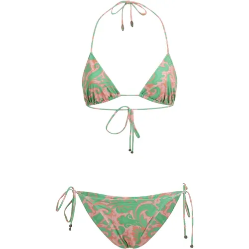 Etro - Swimwear > Bikinis - Green - ETRO - Modalova