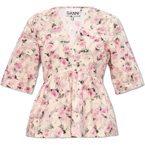 Blouses & Shirts > Blouses - - Ganni - Modalova