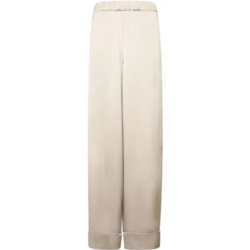 Trousers > Straight Trousers - - Blanca Vita - Modalova