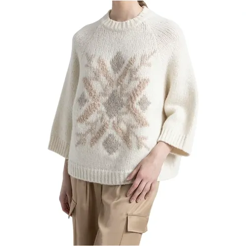 Knitwear > Round-neck Knitwear - - PESERICO - Modalova