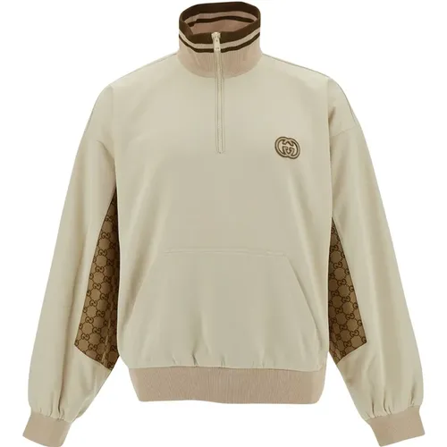 Sweatshirts & Hoodies > Zip-throughs - - Gucci - Modalova