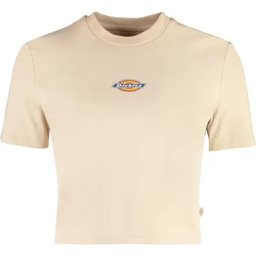 Dickies - Tops > T-Shirts - Beige - Dickies - Modalova