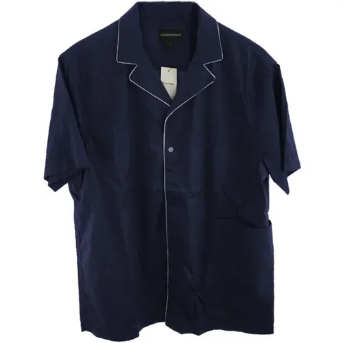 Shirts > Short Sleeve Shirts - - Emporio Armani - Modalova