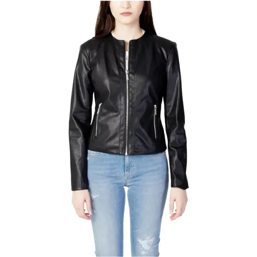 Jackets > Leather Jackets - - Armani Exchange - Modalova