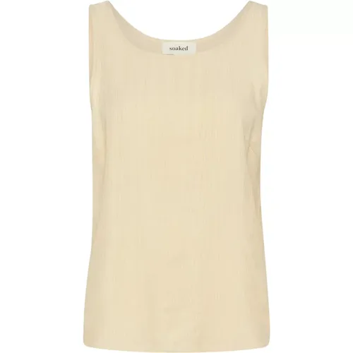 Tops > Sleeveless Tops - - Soaked in Luxury - Modalova