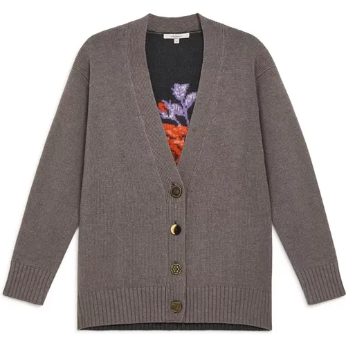 Knitwear > Cardigans - - Maliparmi - Modalova