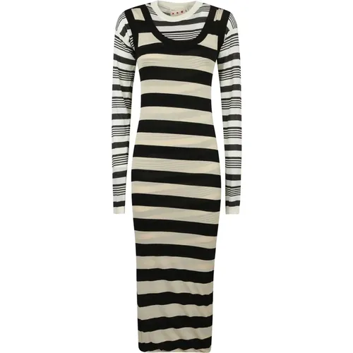 Dresses > Day Dresses > Midi Dresses - - Marni - Modalova