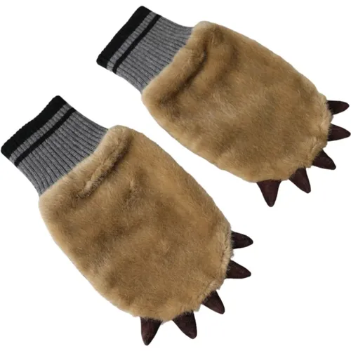 Accessories > Gloves - - Dolce & Gabbana - Modalova