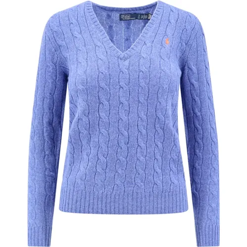 Knitwear > V-neck Knitwear - - Polo Ralph Lauren - Modalova