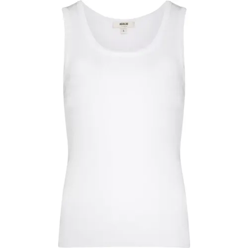 Tops > Sleeveless Tops - - Agolde - Modalova