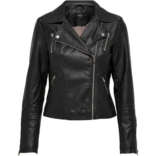 Jackets > Leather Jackets - - Only - Modalova