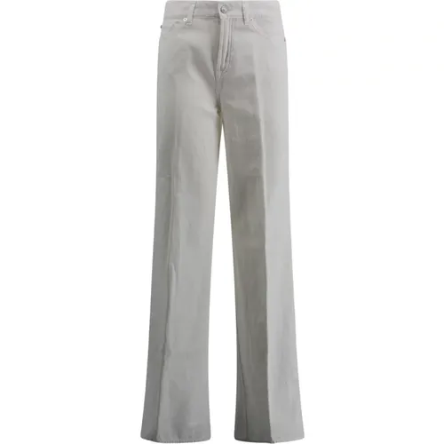 Trousers > Wide Trousers - - 7 For All Mankind - Modalova