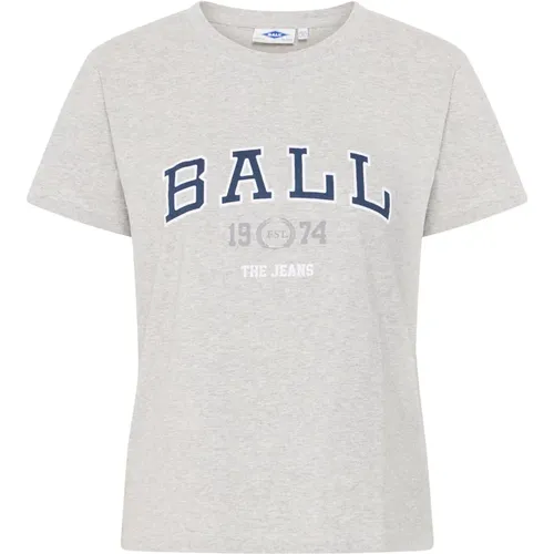 Ball - Tops > T-Shirts - Gray - Ball - Modalova