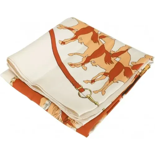 Pre-owned > Pre-owned Accessories > Pre-owned Scarves - - Hermès Vintage - Modalova