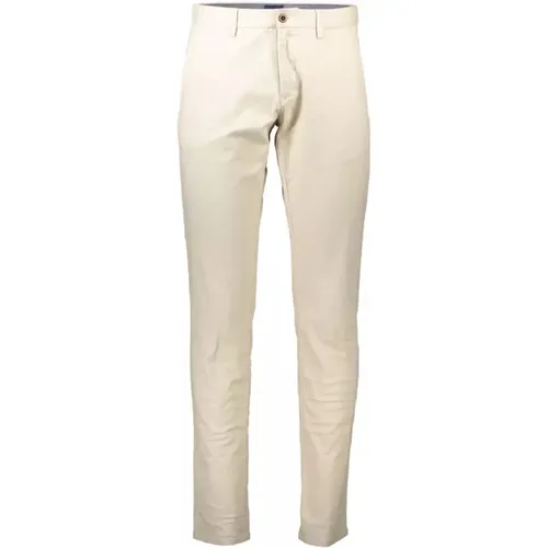 Gant - Trousers > Chinos - Beige - Gant - Modalova