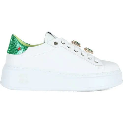 Gio+ - Shoes > Sneakers - Green - Gio+ - Modalova