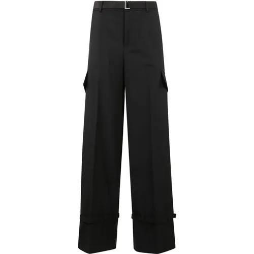 Trousers > Wide Trousers - - Sacai - Modalova