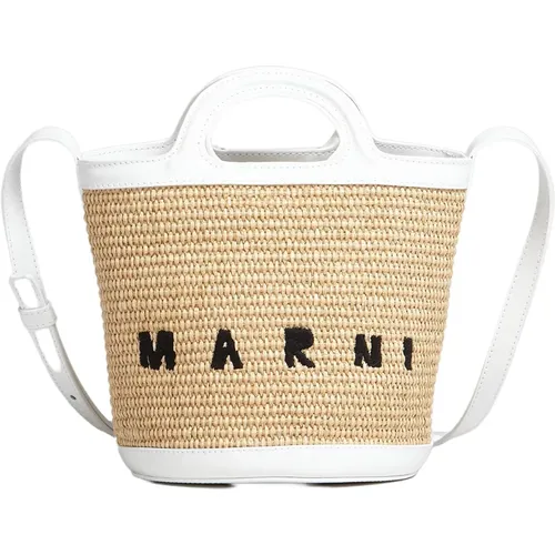 Marni - Bags > Mini Bags - Beige - Marni - Modalova