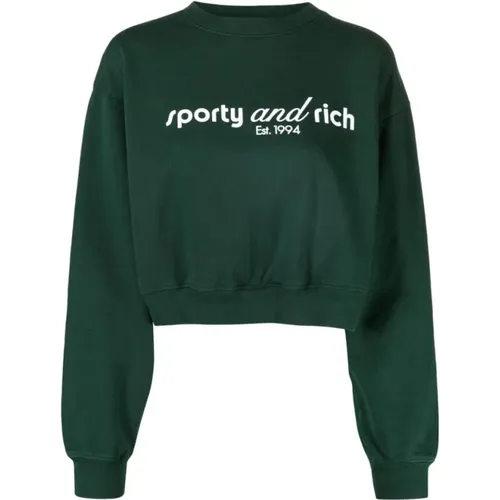 Sweatshirts & Hoodies > Sweatshirts - - Sporty & Rich - Modalova