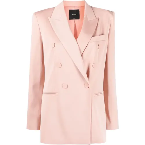 Pinko - Jackets > Blazers - Pink - pinko - Modalova