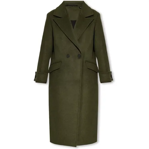 Coats > Double-Breasted Coats - - AllSaints - Modalova