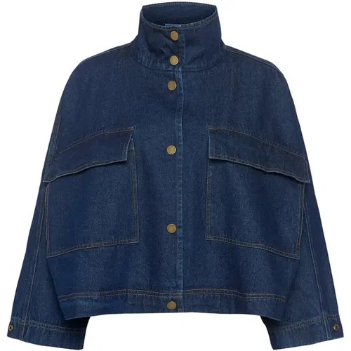 Jackets > Denim Jackets - - My Essential Wardrobe - Modalova