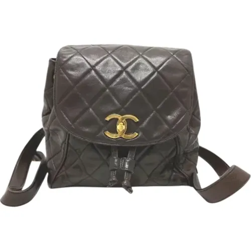 Pre-owned > Pre-owned Bags > Pre-owned Backpacks - - Chanel Vintage - Modalova