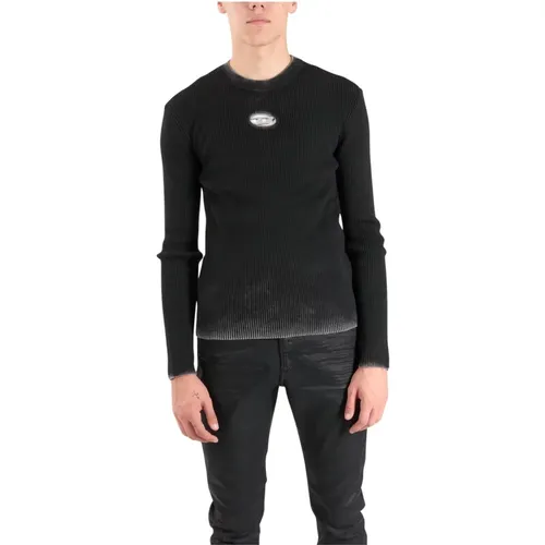 Knitwear > Round-neck Knitwear - - Diesel - Modalova