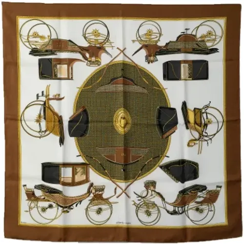 Pre-owned > Pre-owned Accessories > Pre-owned Scarves - - Hermès Vintage - Modalova