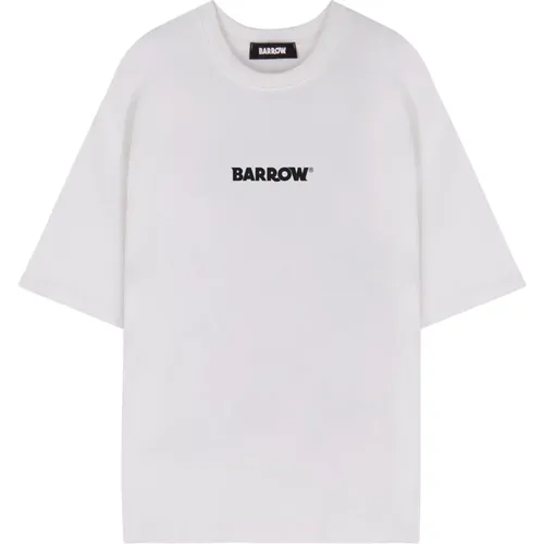 Barrow - Tops > T-Shirts - White - Barrow - Modalova