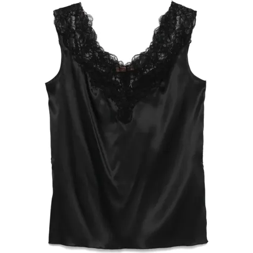 Tops > Sleeveless Tops - - Ermanno Scervino - Modalova