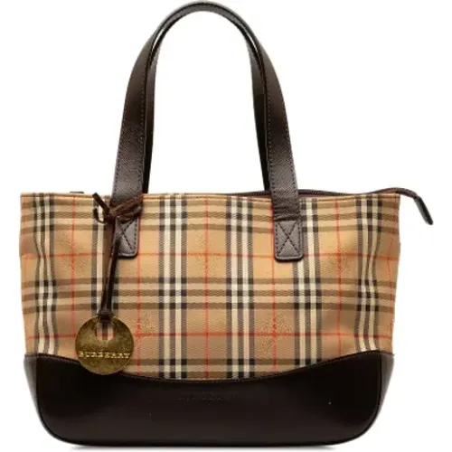 Pre-owned > Pre-owned Bags > Pre-owned Tote Bags - - Burberry Vintage - Modalova