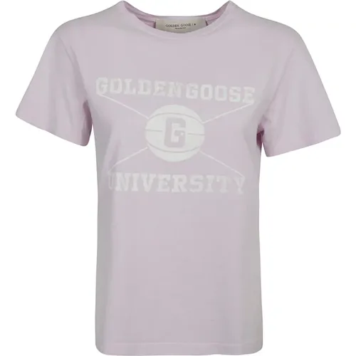 Tops > T-Shirts - - Golden Goose - Modalova