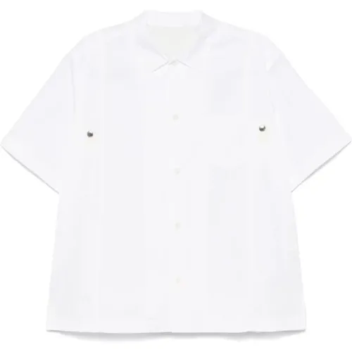 Shirts > Short Sleeve Shirts - - Sacai - Modalova