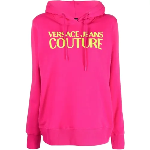 Sweatshirts & Hoodies > Hoodies - - Versace Jeans Couture - Modalova