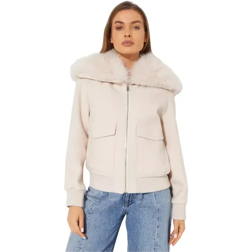 Jackets > Faux Fur & Shearling Jackets - - Yves Salomon - Modalova