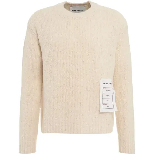 Knitwear > Round-neck Knitwear - - Amaránto - Modalova