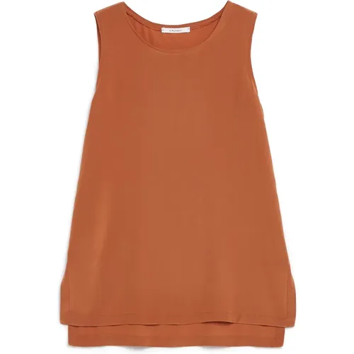 Tops > Sleeveless Tops - - Maliparmi - Modalova