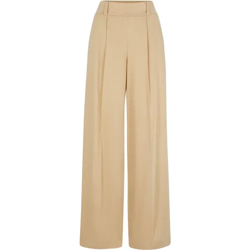 Trousers > Wide Trousers - - Hugo Boss - Modalova