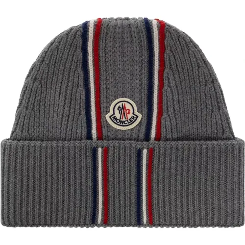 Accessories > Hats > Beanies - - Moncler - Modalova