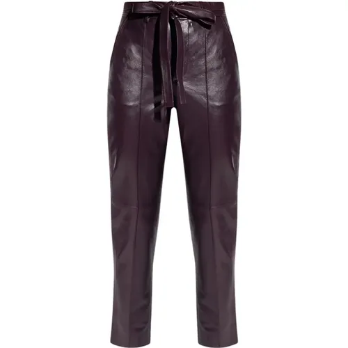 Trousers > Leather Trousers - - Custommade - Modalova