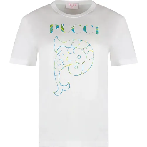 Tops > T-Shirts - - EMILIO PUCCI - Modalova